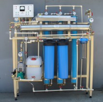 Установка опреснения, очистки и обеззараживания морской воды: 0,5 м3/час